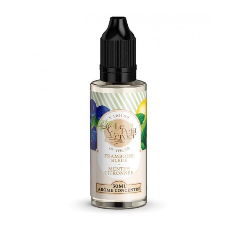 Concentré Framboise Bleu Menthe Citronnée - Petit Verger - 30ml Concentré Framboise Bleu Menthe Citronnée - Petit Verger - 30ml