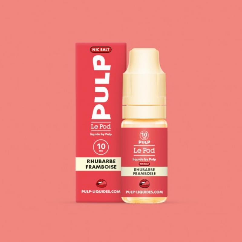 Le Pod Liquide - Rhubarbe framboise - Pulp