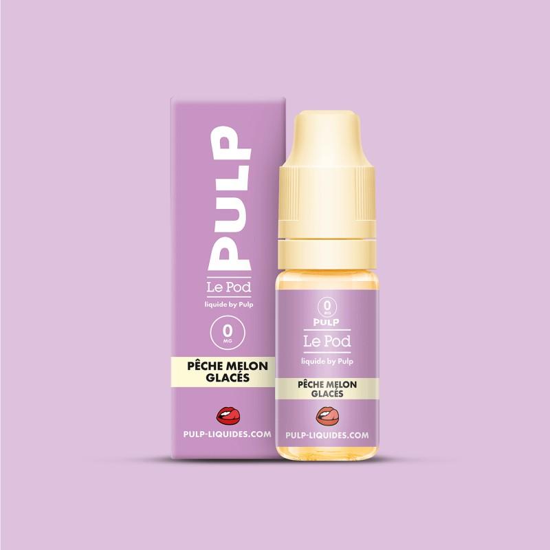 Le Pod Liquide Peche Melon Glacés- 10ml - Pulp